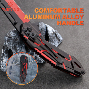 Yueyang chất lượng 3Cr13 thép cắm trại gấp dao hợp kim nhôm xử lý tự làm đa chức năng tự vệ Túi thiết bị sinh tồn - Product Image 4