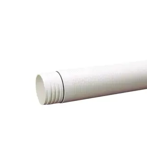 Nhà Máy Sản Xuất Ống Nhựa Ống Rãnh Pvc Đường Kính Lớn Màu Trắng Màu Xanh Dương Ống Giếng Khoan Ống Giếng Nước