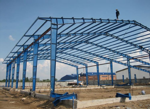 โกดังเหล็กสำเร็จรูปสำหรับเก็บสินค้าในฟาร์มอาคารโลหะการออกแบบที่ทันสมัย - Product Image 6