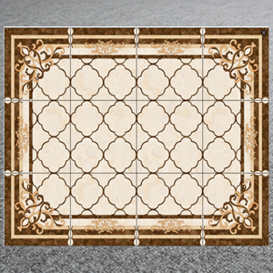 Offre Spéciale – Carreaux de Céramique Modernes 800x800 <span class=keywords><strong>à</strong></span> Motifs Floraux, Style Espagnol, pour Hall d'Hôtel, <span class=keywords><strong>Décoration</strong></span> en Porcelaine Façon Briques de Foyer - Product Image 3