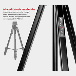 Trépied de photographie professionnel, accessoires d'appareil photo, trépied en aluminium Portable pour appareil photo - Product Image 3