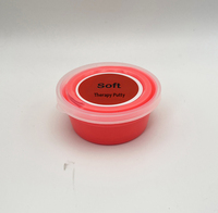 Producto Innovador en Oferta, Masilla Roja Suave de 3oz para Terapia de Manos y Dedos, Unisex