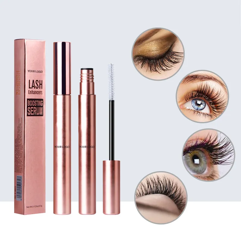 Custom Logo Lash Brow Growth Serum Natural Private Extension Serum Growing Eyebrow Serum