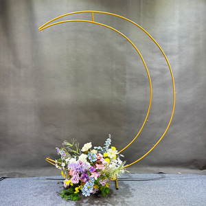 Adornos <span class=keywords><strong>de</strong></span> <span class=keywords><strong>Luna</strong></span> <span class=keywords><strong>de</strong></span> Hierro, Soportes para Flores, Arcos Florales para Fotografía <span class=keywords><strong>de</strong></span> Bodas, Decoraciones para Escenarios <span class=keywords><strong>de</strong></span> Bodas y Fiestas <span class=keywords><strong>de</strong></span> Cumpleaños - Product Image 1