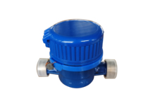 Outdoor Available Brass Body Single Jet Water Meter, Mechanical Cold Sub Meter Adapt Various Ordinary Tap Water Quality