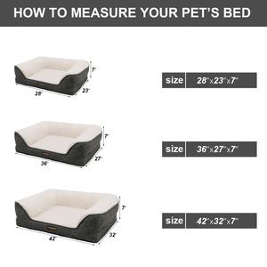 YangyangPet Productos para Muebles para Mascotas, Cama Lavable de Espuma Ortopédica Grande Estilo Sofá para Mascotas y Perros - Product Image 4