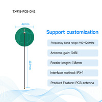Antenne omnidirectionnelle intégrée Ebyte TX915 Series 868/915MHZ FPC/PCB 2/3/3.5/4dbi, antenne flexible, équipement de réseau sans fil