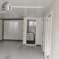 Maison préfabriquée en conteneur extensible et pliable de 40 pieds, étanche, alimentée à l'énergie solaire, écologique, résistante au feu, moderne GUOWEI GW-20E