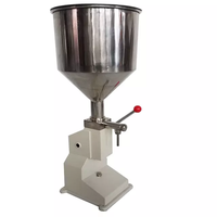 Remplisseuse à piston pneumatique semi-automatique A03, petite machine de remplissage de liquides