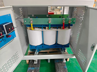 Transformateur élévateur/abaisseur avec boîtier, bobine en cuivre/aluminium, 50Hz, 10KVA, 20KVA, 30KVA, 35KVA, 50KVA