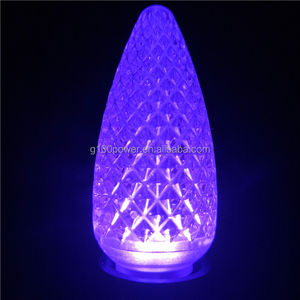 पेशेवर गुणवत्ता <span class=keywords><strong>c9</strong></span> ट्विंकल बैंगनी नेतृत्व क्रिसमस लाइट बल्ब - Product Image 2