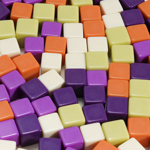 Ensemble de cubes empilables <span class=keywords><strong>en</strong></span> plastique colorés de taille personnalisée - Surface lisse, matériel pédagogique pour l'éducation STEM, vente <span class=keywords><strong>en</strong></span> gros directe d'usine - Product Image 1