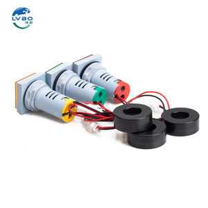 LVBO Alta Qualidade LED Mini Indicador <span class=keywords><strong>Digital</strong></span> <span class=keywords><strong>Display</strong></span> Lâmpada Voltímetro Atual AD16 Indicador Sinal Lâmpada Freqüência Medidor AC - Product Image 3