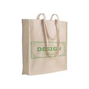 Borsa Shopper in Cotone con Fondo Rinforzato, Merchandising Sostenibile, Made in China, Modello 6988_07125 NAT - Product Image 3