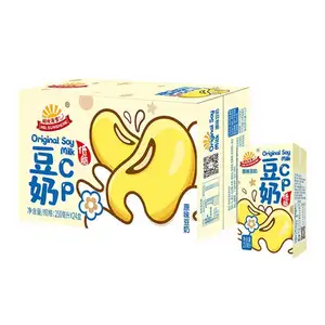 Wholesale Brand MR.SUNSHINE Bean Milk Juice Tea Beverage Soft Drinks Exotic Drink