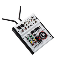 Contrôleurs DJ Lane MX-6 avec amplificateur intégré, interface de mixage USB, console de mixage numérique, mixeur audio, largement utilisé pour la musique à domicile et le karaoké