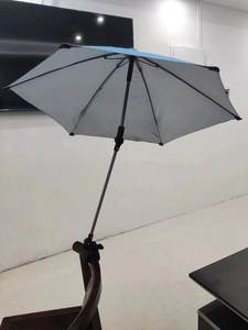 Sombrilla Deportiva Versa <span class=keywords><strong>Brella</strong></span> con Protección Solar SPF 50+, Ajustable con Abrazadera Universal para Silla, Cochecito, Silla de Ruedas, Carrito de Golf - Product Image 2