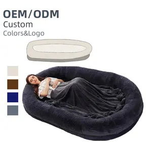 Wholesale Factory High Quality Human Dog Bed For People Adults Human Dog Size Beds