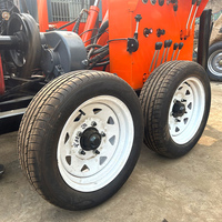 50.3HP moteur Diesel Portable petit puits d'eau 200m foreuse de forage plate-forme de forage rotatif
