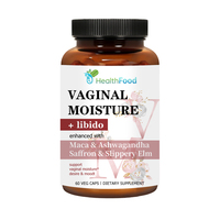 Formule de soutien pour le bien-être intime des femmes avec Maca, Ashwagandha, Safran et Orme glissant pour une hydratation et une vitalité naturelles