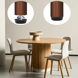 Tailles personnalisées, coussinets de niveau durables en acier inoxydable, base ronde, pied, vis, protecteur de sol pour chaise, table, <span class=keywords><strong>pieds</strong></span> de machine - Product Image 5