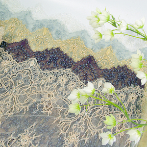 Gopod高品質手作りビーズシャンティリーレーストリム - Product Image 4