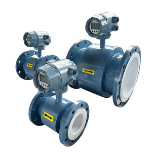 Jingjie Integrierter elektro magnetischer Durchfluss messer DN150 DN200 DN250 Edelstahl 4-20mA LCD-Display für Wasser abwasser kalk milch - Product Image 1