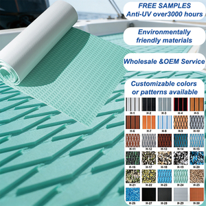 Lámina de Vinilo Marino de Espuma <span class=keywords><strong>EVA</strong></span> Autoadhesiva Antideslizante Moderna Personalizada, Revestimiento para Pisos de Barcos para Exteriores, Impermeable, con Patrón de <span class=keywords><strong>Goma</strong></span> - Product Image 2