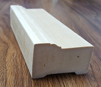 Marco de Puerta Impermeable de WPC Sólido de Diseño Moderno Estándar Estadounidense Dofiberone, Puertas de Fibra de Vidrio de 116 mm-305 mm con Garantía de 3 Años