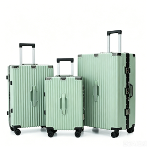 Offre Spéciale : Ensemble de 3 Valises Rigides en Aluminium Personnalisables – Sacs de Voyage à Roulettes Incassables, Légers et Imperméables - Product Image 4