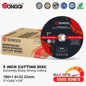 ใบตัดอเนกประสงค์ SONGQI ขนาด 7 นิ้ว แพ็ค 25 ชิ้น อลูมิเนียมออกไซด์ สำหรับตัดเหล็ก - Product Image 5