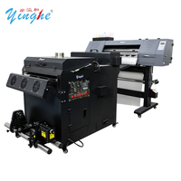 Machine DTF Imprimante A2 Taille Double Tête XP600/I3200 Impression 60CM Film Imprimante Avec Shaker Poudre pour T-shirt Machine d'impression