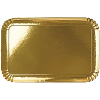 Assiette carrée jetable en papier d'aluminium gaufré de qualité alimentaire, couleur or, pour supermarchés et fêtes d'anniversaire