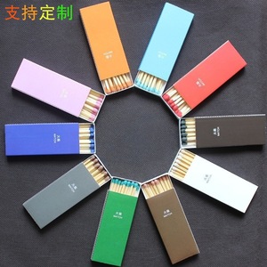 Colored Wooden Matchsticks With Engraving Solid Color Creative Personalized For Cake Decorating Birthday Candles Baking Supplies - Product Image 5