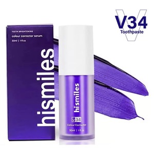 Pasta Dental Blanqueadora Hismiles <span class=keywords><strong>V34</strong></span> Morada al por Mayor - Product Image 1