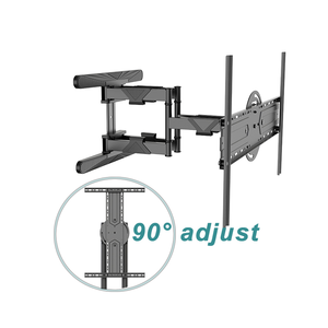 Supporti TV Orizzontali e Verticali Rotazione 90 Gradi Supporto a Parete per TV Completamente Articolato per Display Interattivi fino a 80 Pollici - Product Image 4