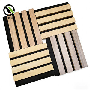 QIANQIAO卸売 モダンベストセラー プレミアムアキュパネル モダン防火壁MDFオーク材吸音パネル スタジオ用 - Product Image 1