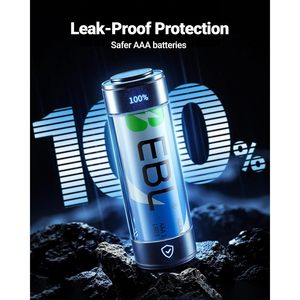 Paquete de 24 Pilas Alcalinas AAA EBL de 1.5V, Triple Potencia para Todos los Dispositivos, Larga Duración, Certificación Rohs, Modelo AA - Product Image 6