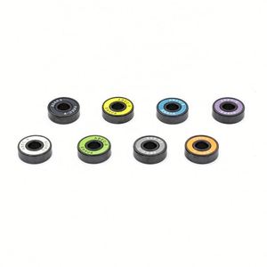 Roulements de skateboard haute vitesse ABEC-9 608 2RS 8*22*7mm, lubrifiés à l'huile, en acier chromé, emballage en boîtes métalliques et plastiques - Product Image 4
