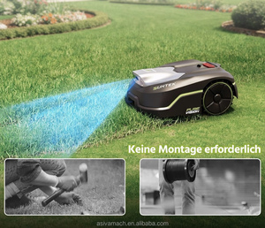 เครื่องตัดหญ้าอัตโนมัติ V600 Vision ขับเคลื่อนด้วยตัวเอง ใช้แบตเตอรี่ 18V กันน้ำ พร้อมความสูงในการตัด 30-60 มม. - Product Image 4