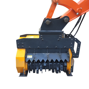 800mm chiều rộng máy xúc mulcher Máy lâm nghiệp mulcher máy xúc <span class=keywords><strong>flait</strong></span> máy cắt bàn chải cắt - Product Image 5