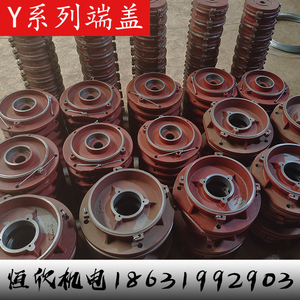 ฝาครอบปลายแบน Y Series Y112 ขนาด 72 มม. ช่องใส่ลูกปืน 178 มม. พร้อมหน้าแปลน สำหรับมอเตอร์ 4 กิโลวัตต์ - Product Image 3