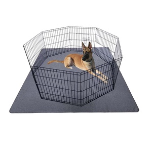Extra Large Reusable pee pads washable dog kennel crate pad non slip dog pee pad