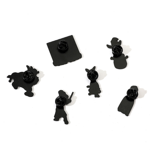 Pin de Solapa con Diseño de Burro de Shrek, Estilo Europeo <span class=keywords><strong>Americano</strong></span>, Insignia Metálica Popular con Técnica de Plateado para Accesorios de Broche - Product Image 6