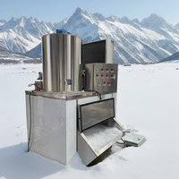 Máquina de Hielo en Escamas de 2 Toneladas de Haiyue Factory, Máquina de Hielo en Escamas Personalizada para Pescado, Máquina Comercial para Hacer Hielo en Escamas con Certificación CE