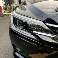 Ensemble de phares LED KGKB pour Toyota Reiz Mark X 2013-2017, mise à niveau DRL, clignotants, lentille de projecteur 6000K, Plug & Play