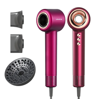 Sèche-cheveux avec diffuseur et concentrateur Séchoir à ions négatifs 120000rpm pour un séchage et un coiffage rapides