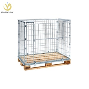 מיכל גיטר מתקפל מפלדה מהירה Easylink עם קיבולת של 1500 ק\"ג ומשטח מגולוון בחום - Product Image 3