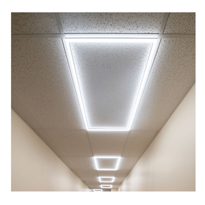 2x4 0-10V regulable 110LM/W CCT y Watt sintonizable No Strobe SMD2835 Modern High CRI IP20 Panel de luz Led - Product Image 2