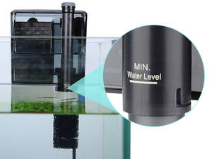 ปั๊มน้ำแข็งแรงสำหรับตู้ปลาแบบแขวนด้านบน พร้อมกล่องกรองภายในแบบลิ้นชัก - Product Image 3